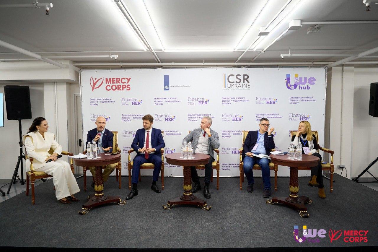 «ВІЖИНФАНД ЮКРЕЙН» на події Women-Led Recovery: фінанси, рішення та відновлення